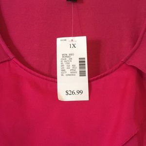 Fashion bug tags still on it hot pink